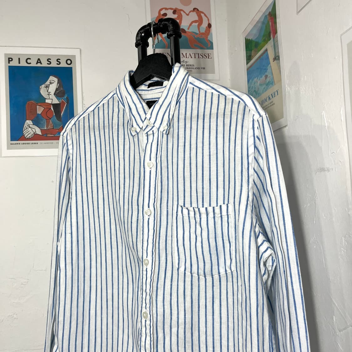 제이크루 스트라이프 린넨 셔츠 상품이미지3