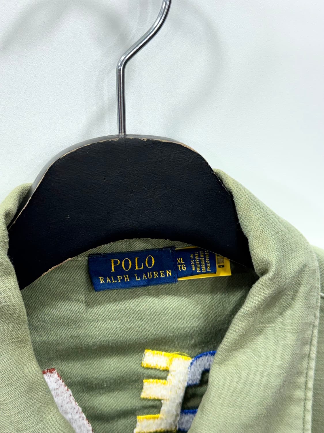 폴로 랄프로렌 피스 러브 오버 셔츠 재킷 XL 상품이미지7