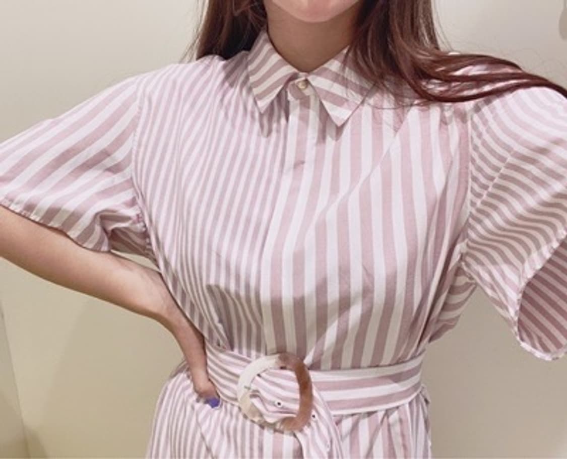 듀엘 스트라이프 밸티드 원피스 상품이미지5