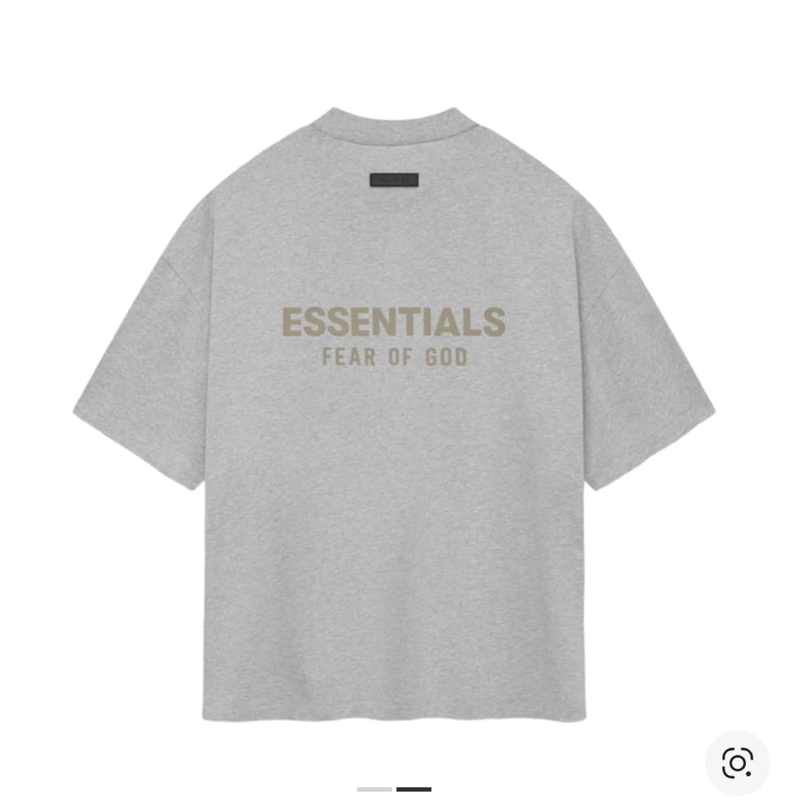 피어오브갓 에센셜 브이넥 오버 반팔 티셔츠 M 라이트헤더그레이 상품이미지1