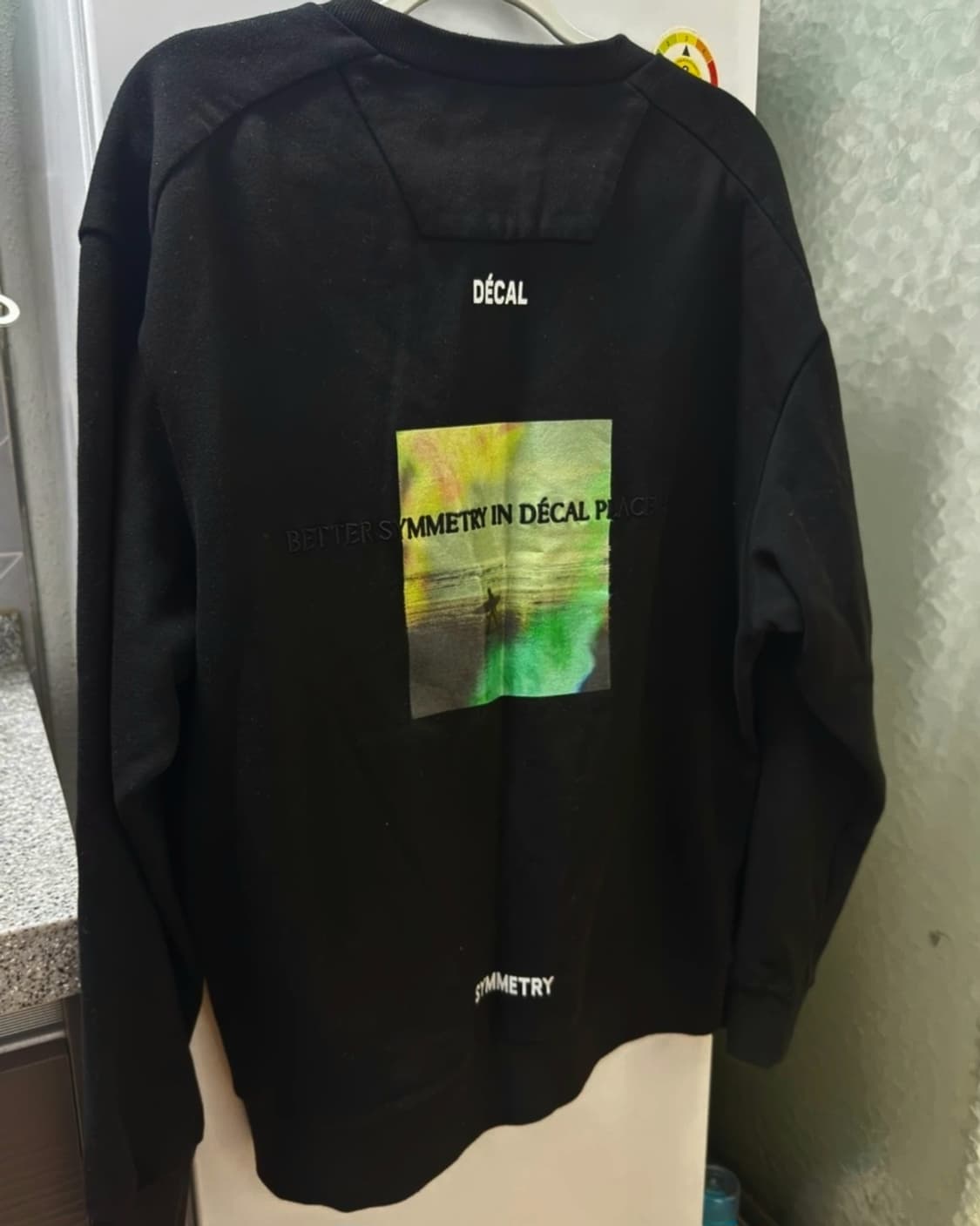 (정품) 준지 (junn.j) symmetry 자수 맨투맨 상품이미지2