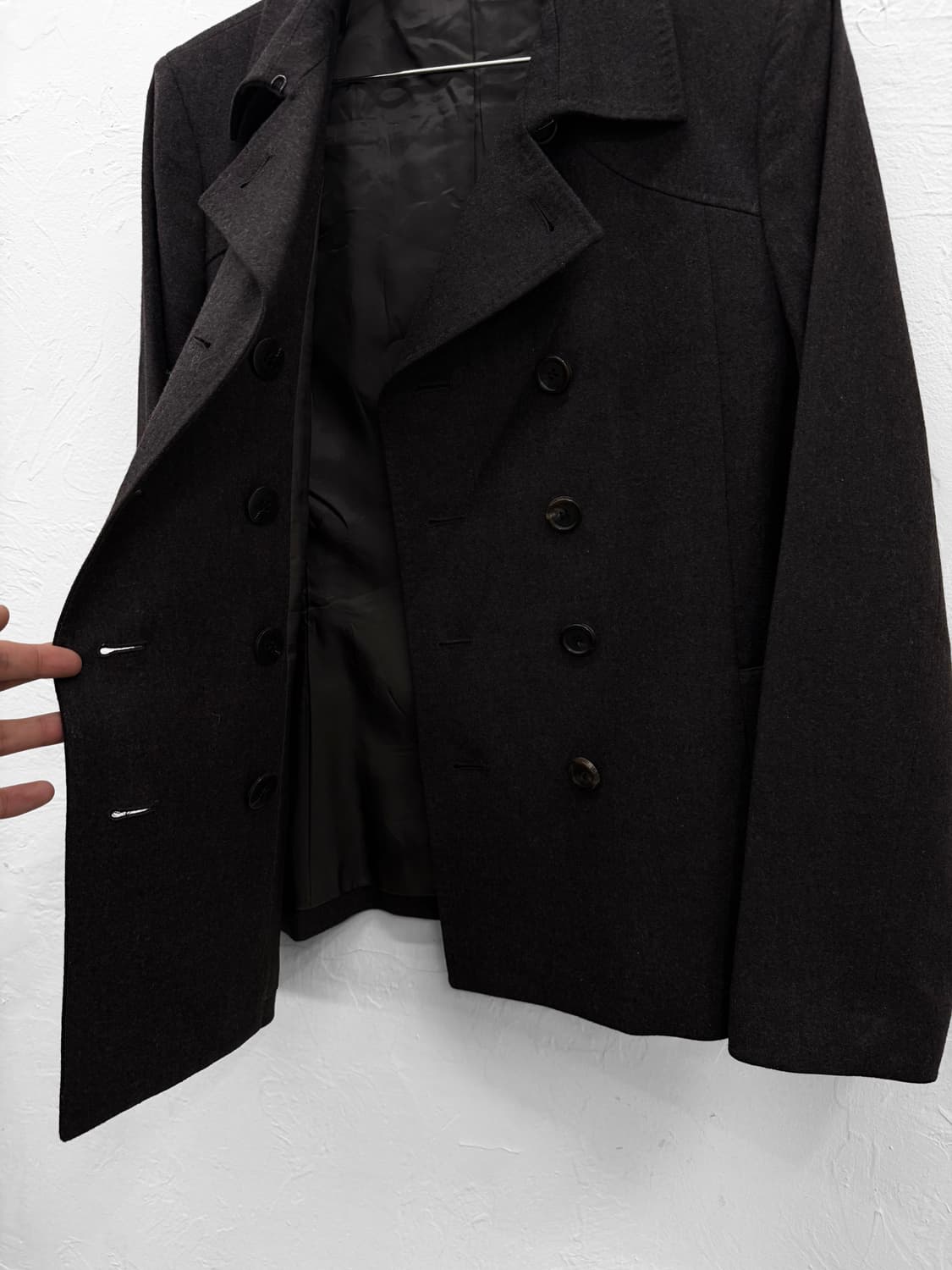 kiyoko takase 더블 브레스트 울 자켓 상품이미지3