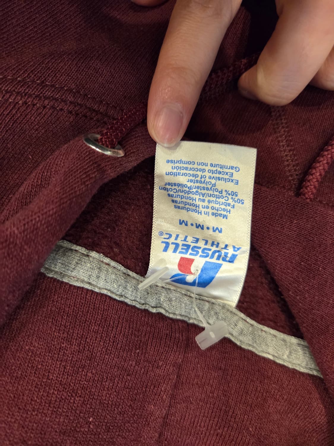 [Rare] 러셀 애슬레틱 슬리브 레터링 헤리티지 후디 상품이미지3