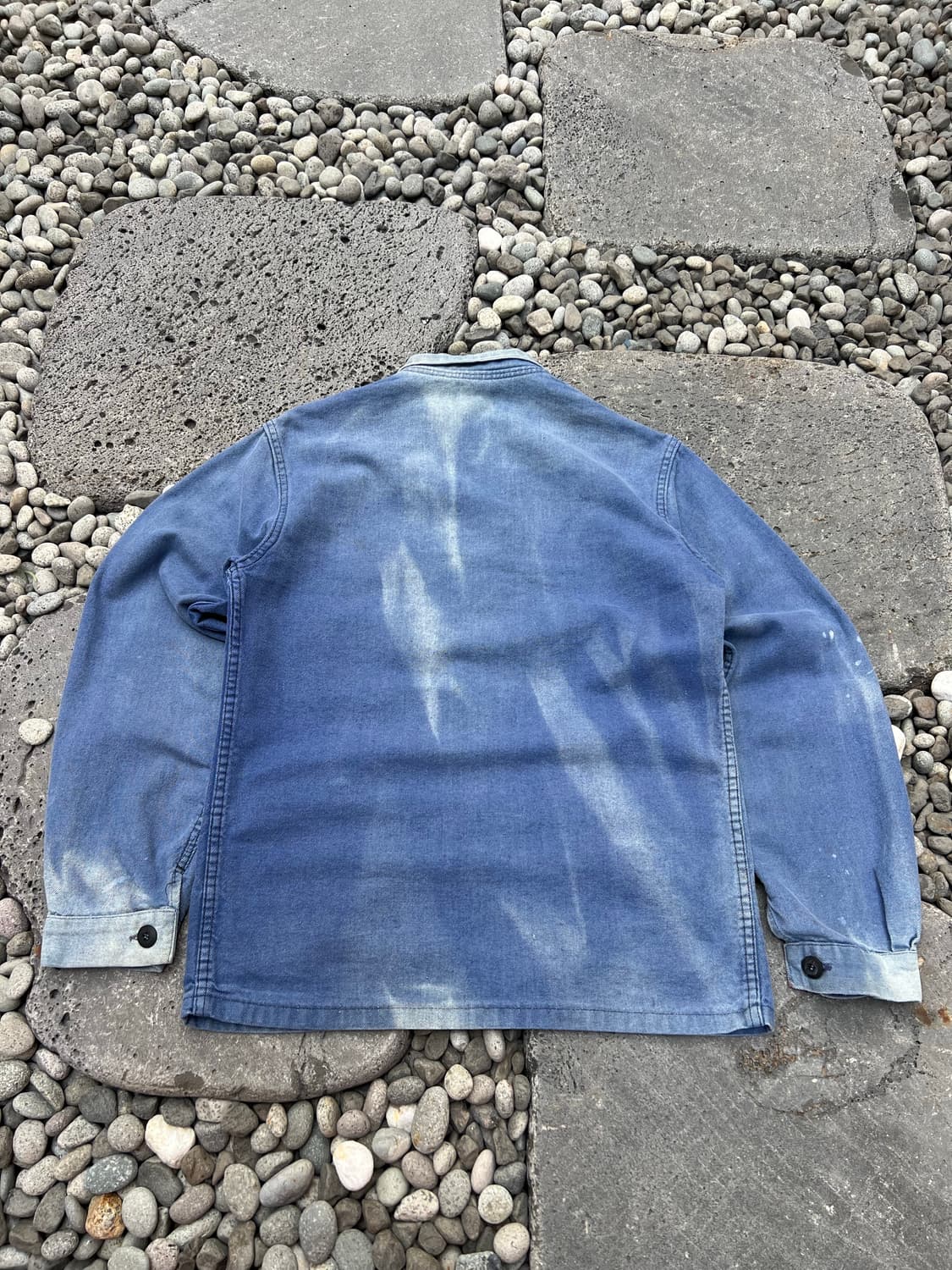 HARD WASHING SUN FADED OLD 프렌치워크자켓 상품이미지2