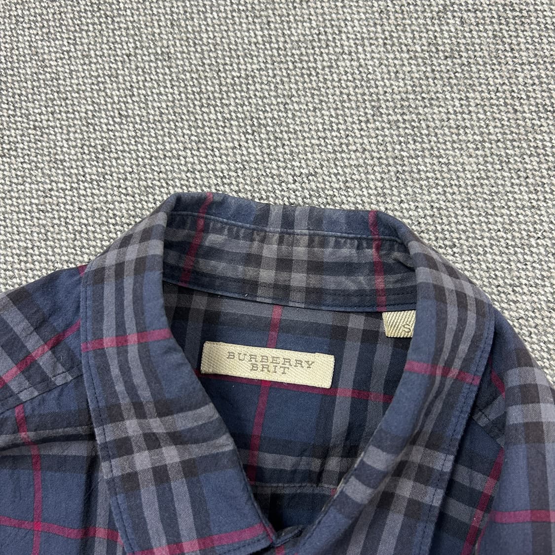 버버리 브릿 노바체크 셔츠(S) 상품이미지2