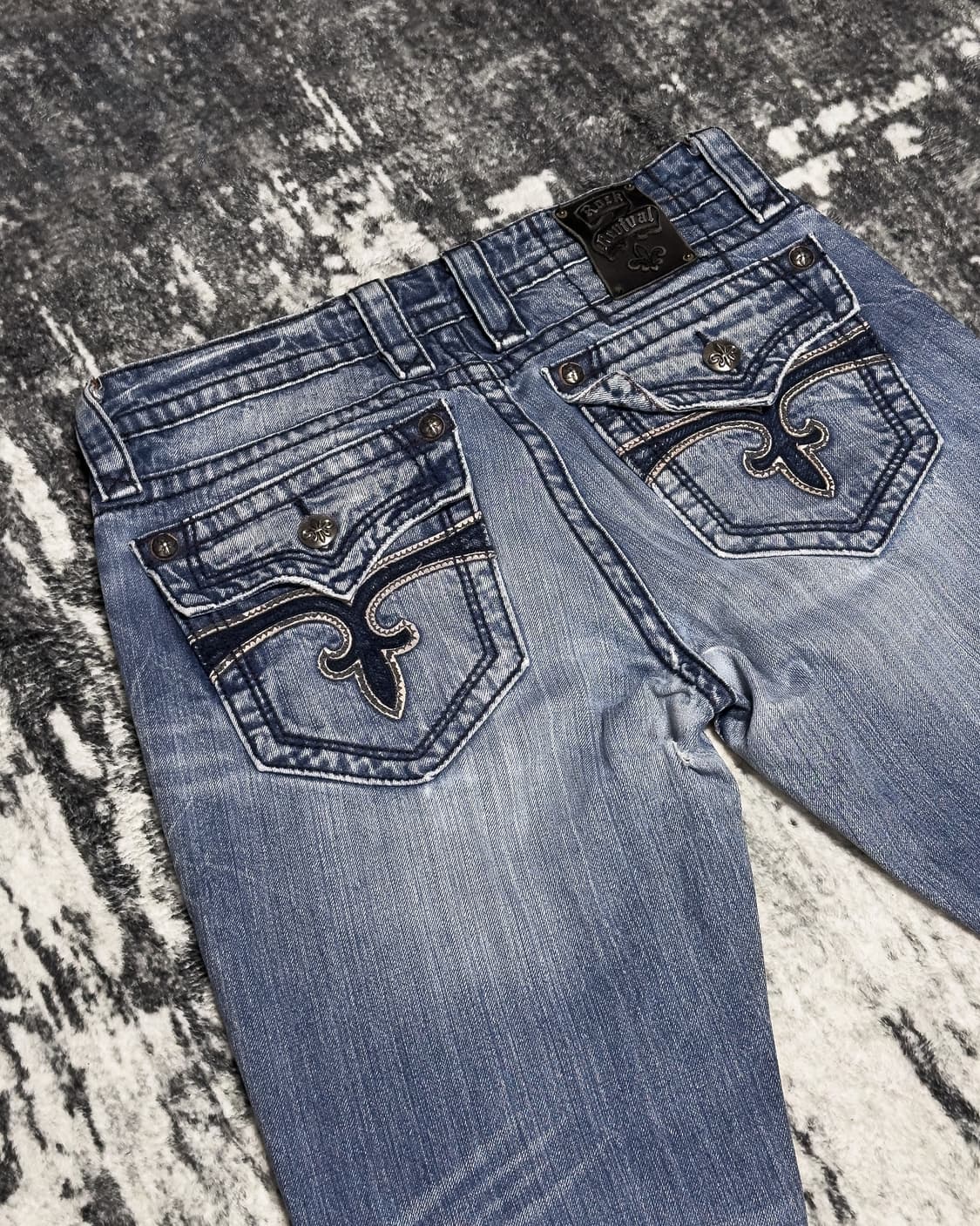 {Rock Revival} Y2K Signature Denim Jeans 상품이미지6