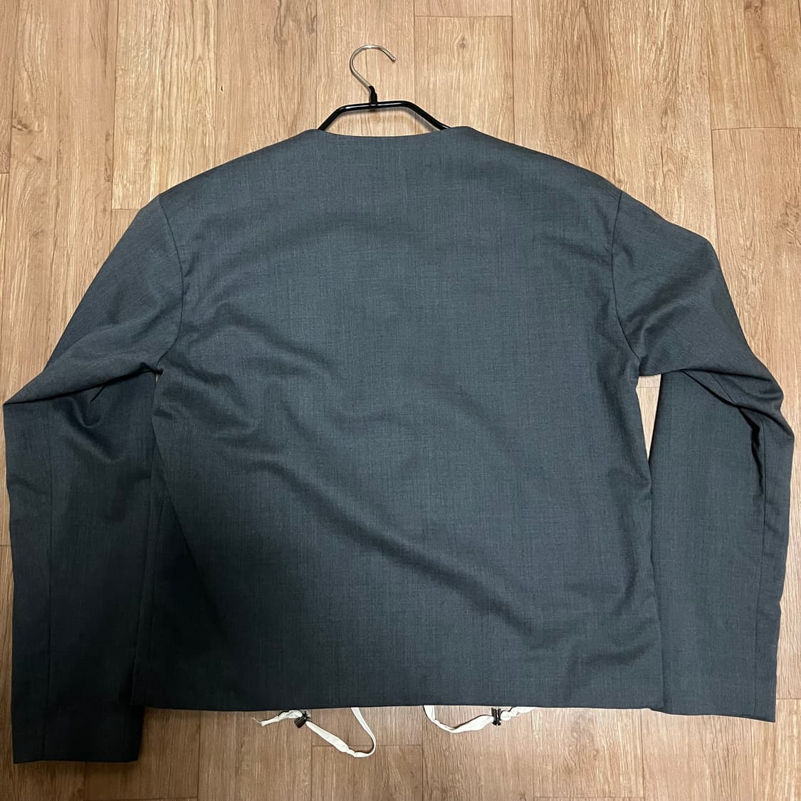 언유즈드 x 빔즈 x SSZ 노카라 스냅 버튼 자켓 상품이미지2