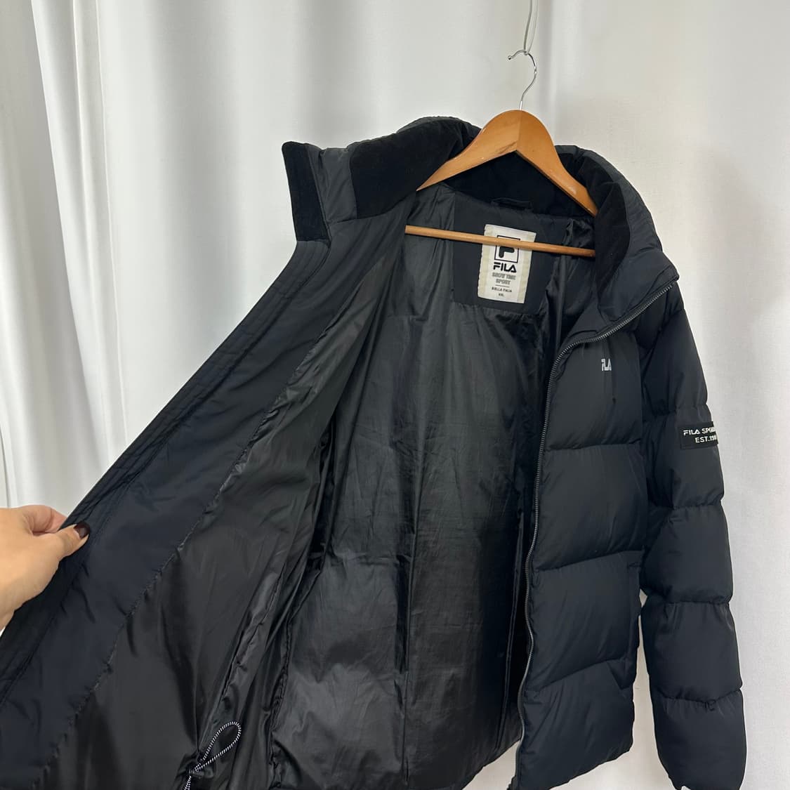 필라 남자 거위털 패딩 점퍼 빅사이즈 최상 XXL 110 상품이미지9