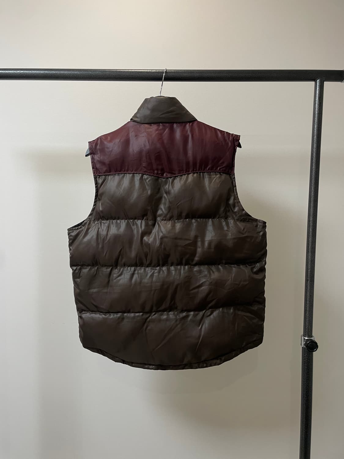 (L) 간사이 야마모토 브라운 패디드 베스트 상품이미지3