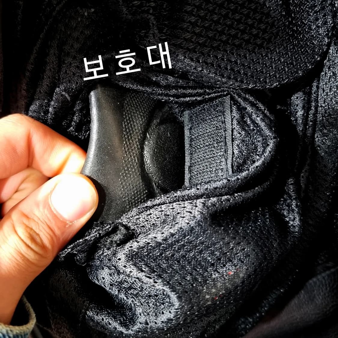 [L] 팔꿈치, 어깨보호 유틸리티 레더 바이커 자켓 상품이미지10