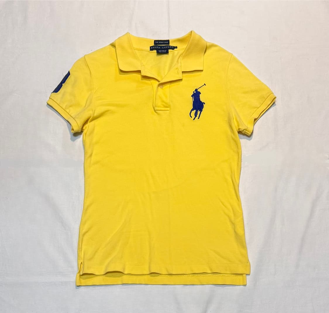 폴로 랄프로렌 빅포니 치프키프 카라티 옐로우 상품이미지1