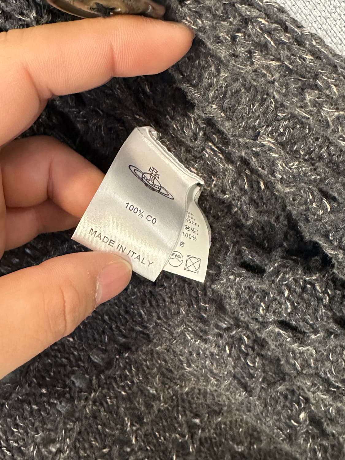 Vivienne Westwood 비비안 오픈 니트 가디건 상품이미지5