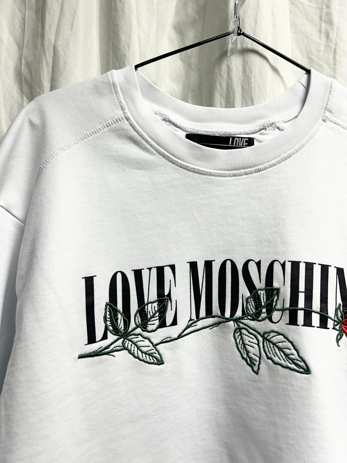 LOVE MOSCHINO 흰색 맨투맨 XXL 상품이미지2