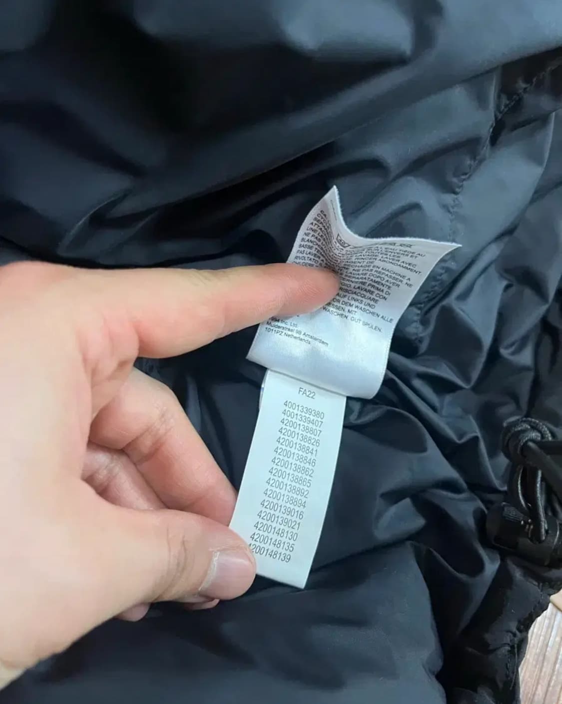 슈노 700 브라운패딩 상품이미지5