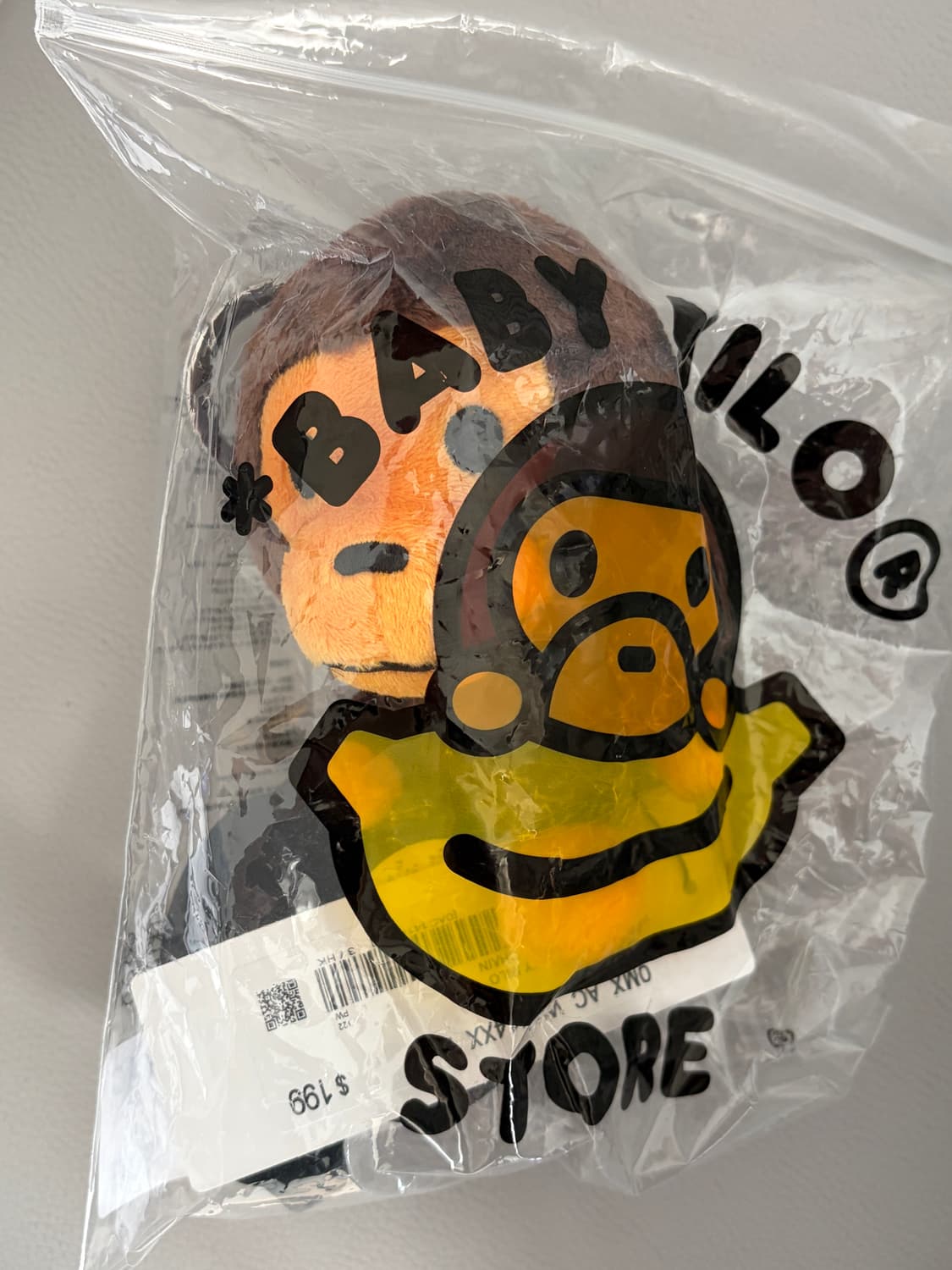 베이프 베이비 마일로 플러시 인형 키체인 키링 상품이미지2