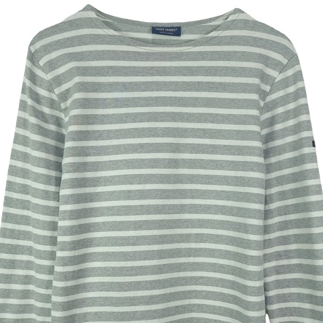 [세인트제임스] 보트넥 루즈핏 스트라이프 롱슬리브 긴팔티 M18799 상품이미지4