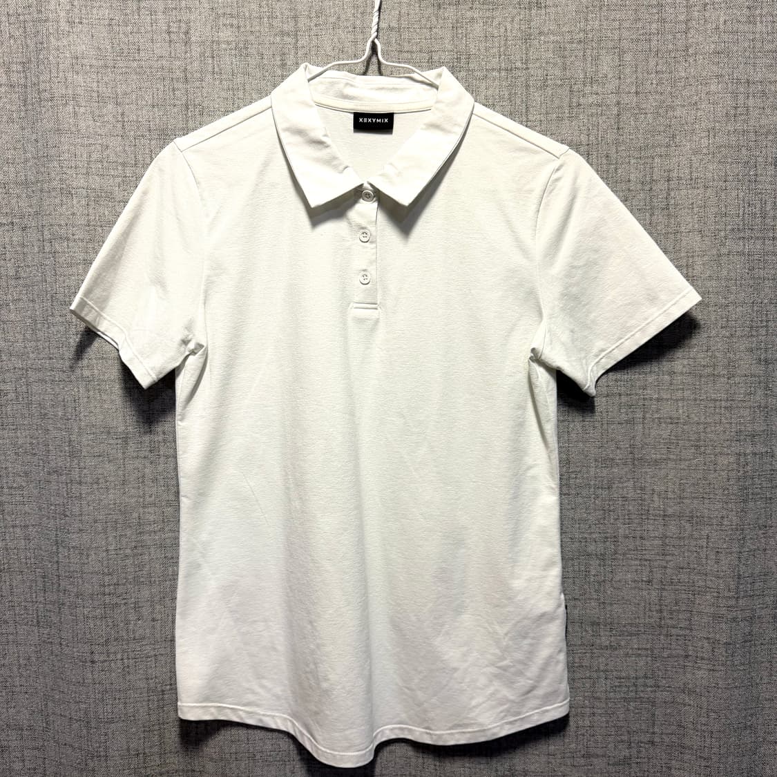 젝시믹스 화이트 반팔 폴로티  상품이미지1
