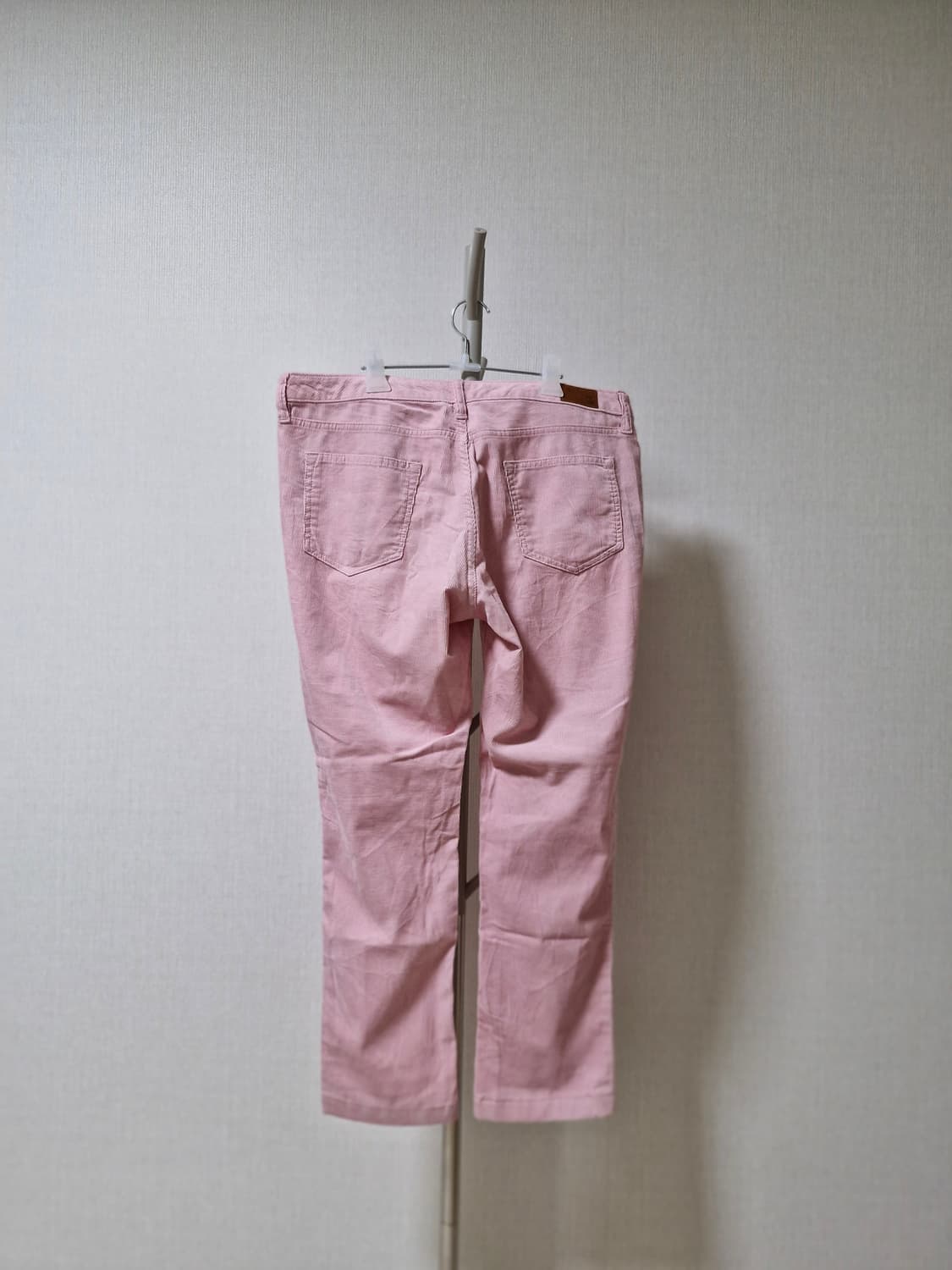 Lands end 핑크 코듀로이 팬츠 슬림 32-34 상품이미지2