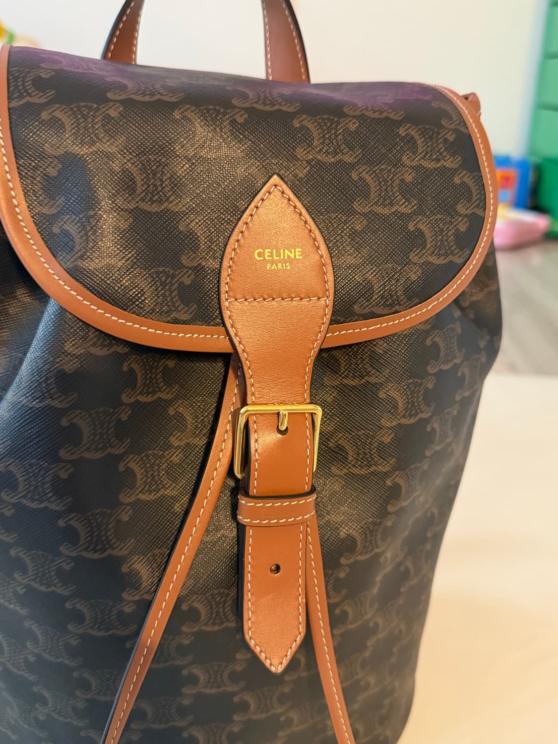 셀린느 미디엄 폴코 백팩 상품이미지6