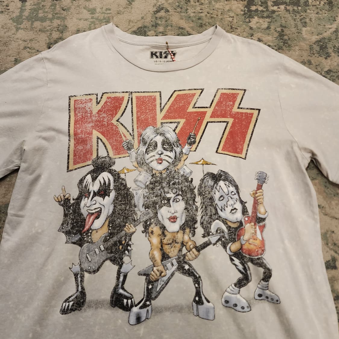 KISS 오피셜 밴드티 상품이미지2