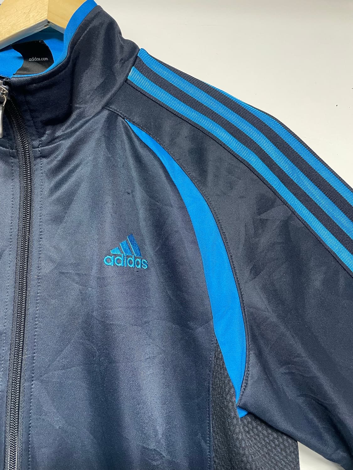 아디다스 블루 트랙 져지 L  상품이미지4