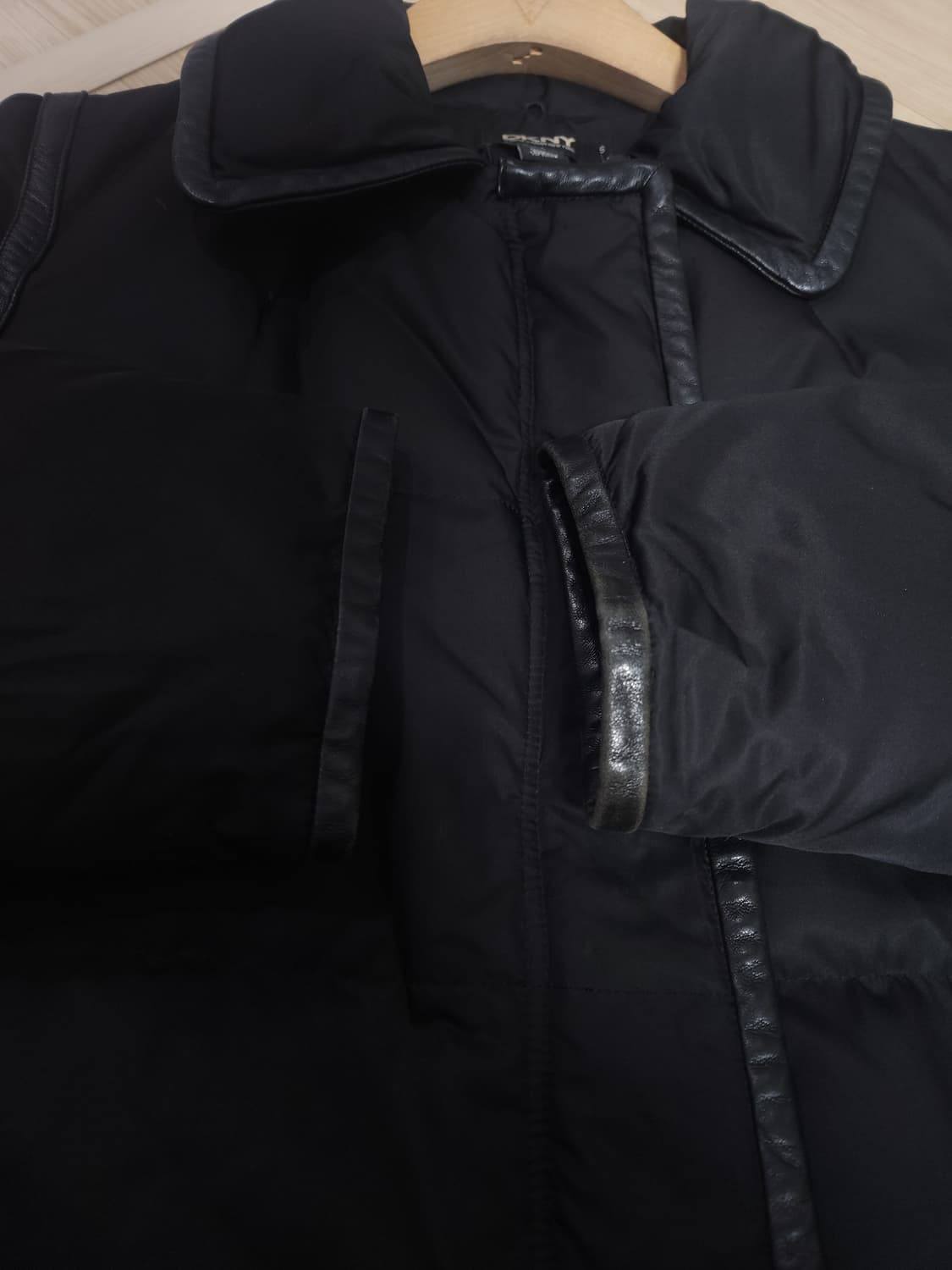 DKNY 덕다운 숏패딩, S 상품이미지4