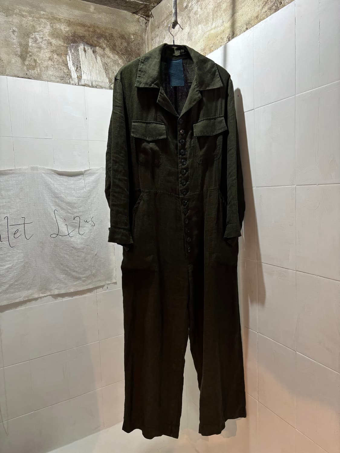 존 알렉산더 스켈튼 린넨 커버올 점프수트 상품이미지1