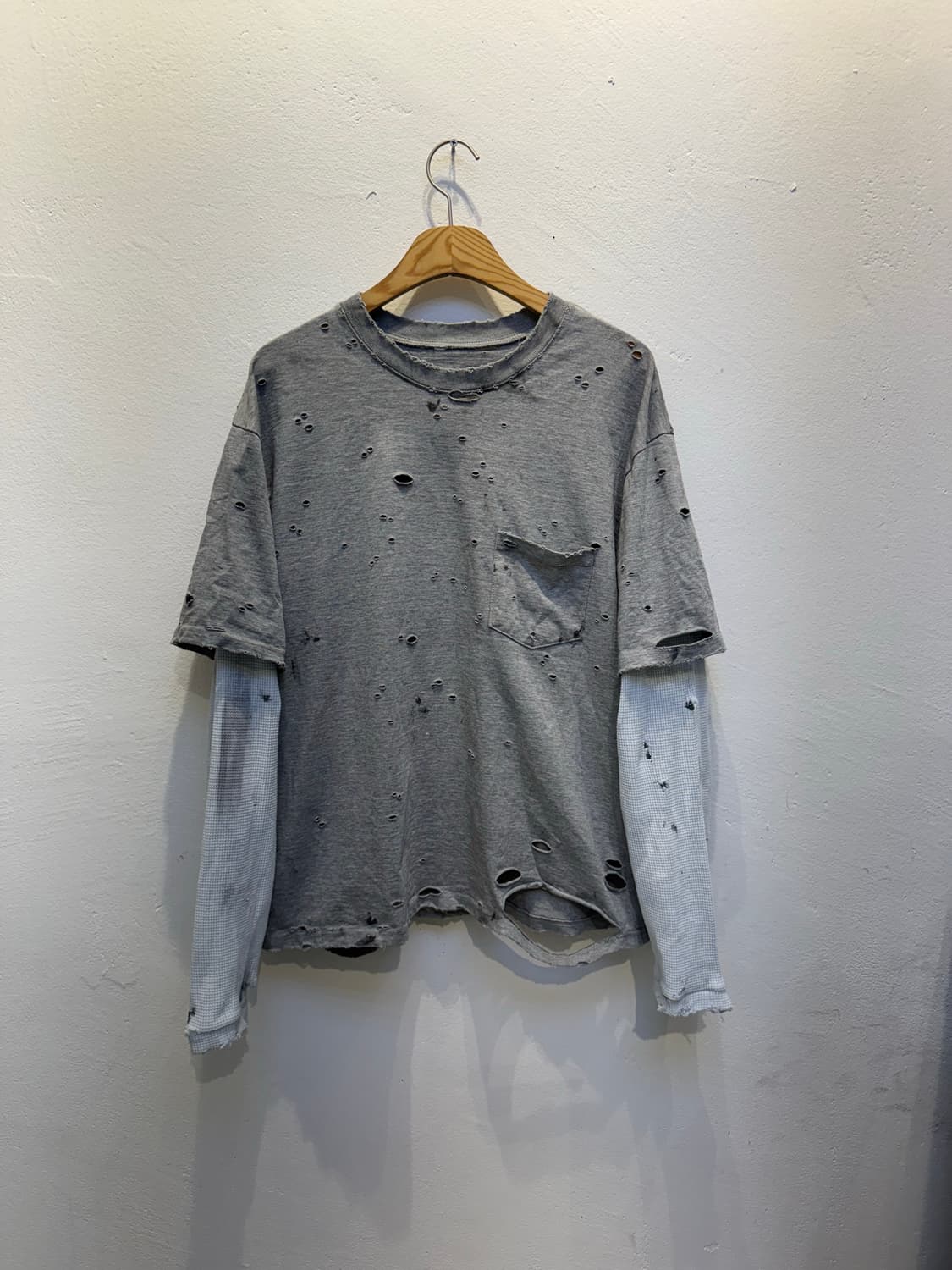 빈티지 와플 레이어드 상품이미지1