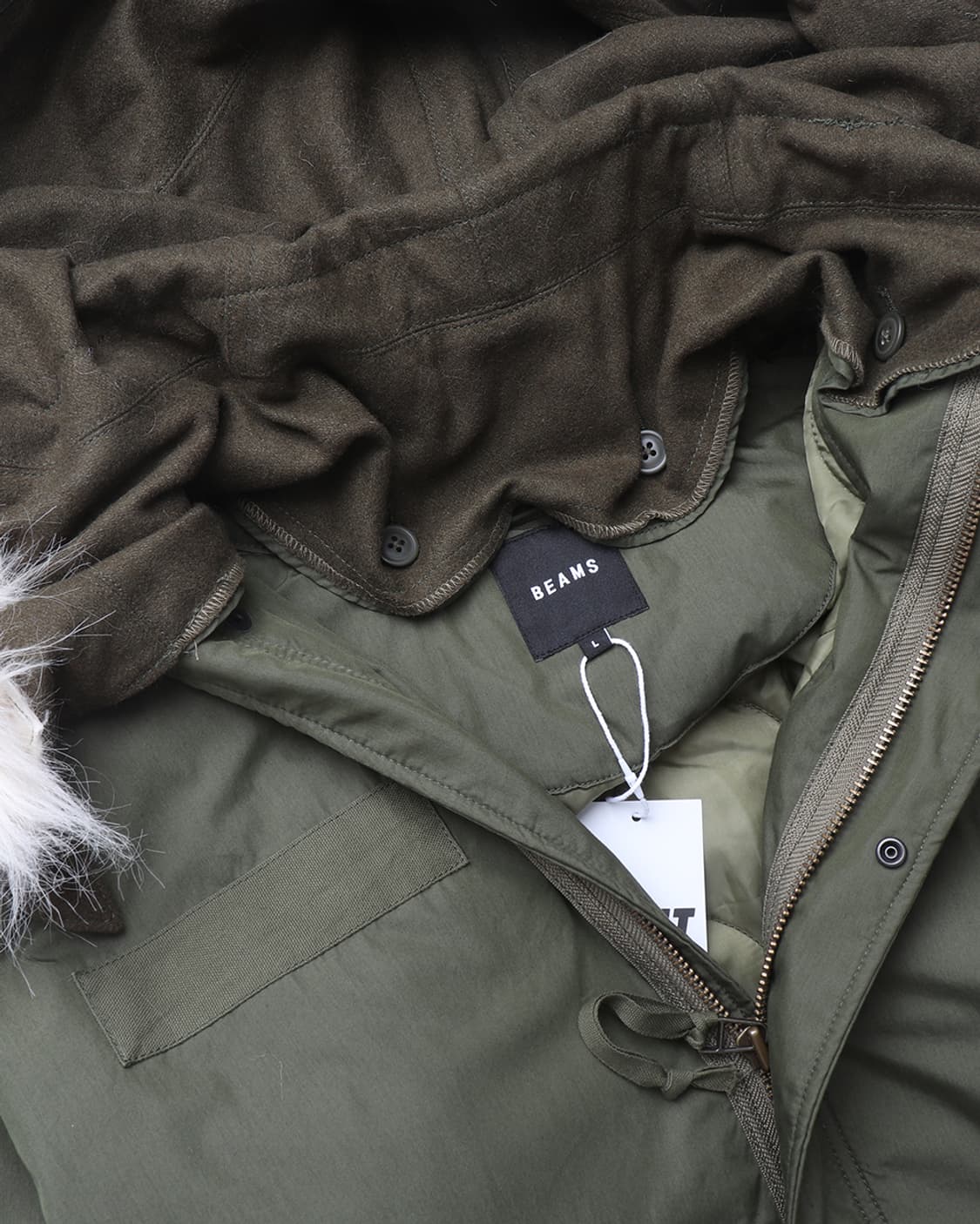 빔즈 BEAMS Insulation M-65 Type Mods Coat 상품이미지6