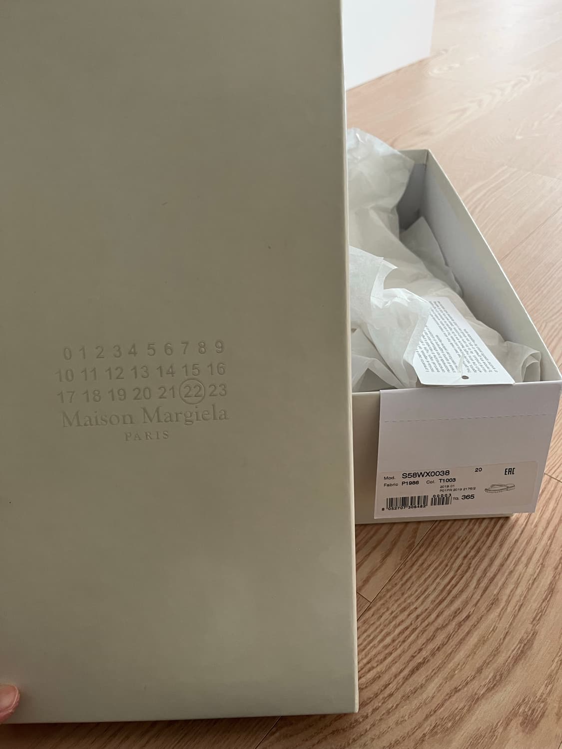마르지엘라 타비 샌들 36.5 상품이미지4