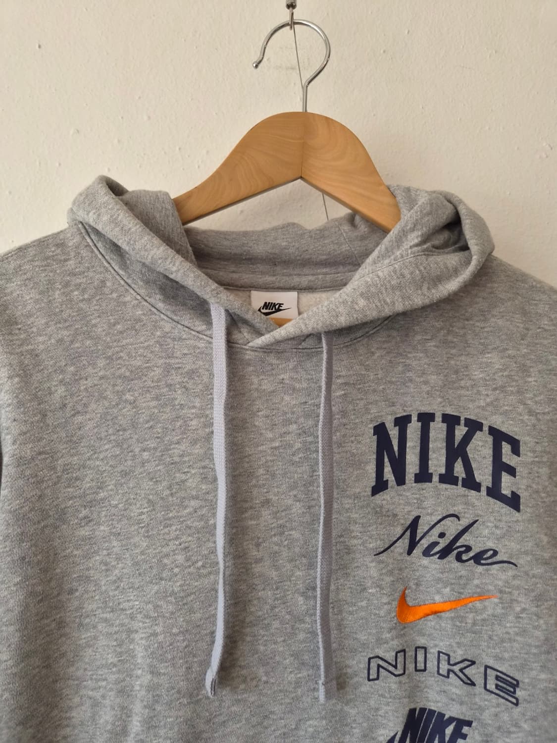 나이키 여성(주니어가능) 스우시로고 기모후드티셔츠 S사이즈 상품이미지1