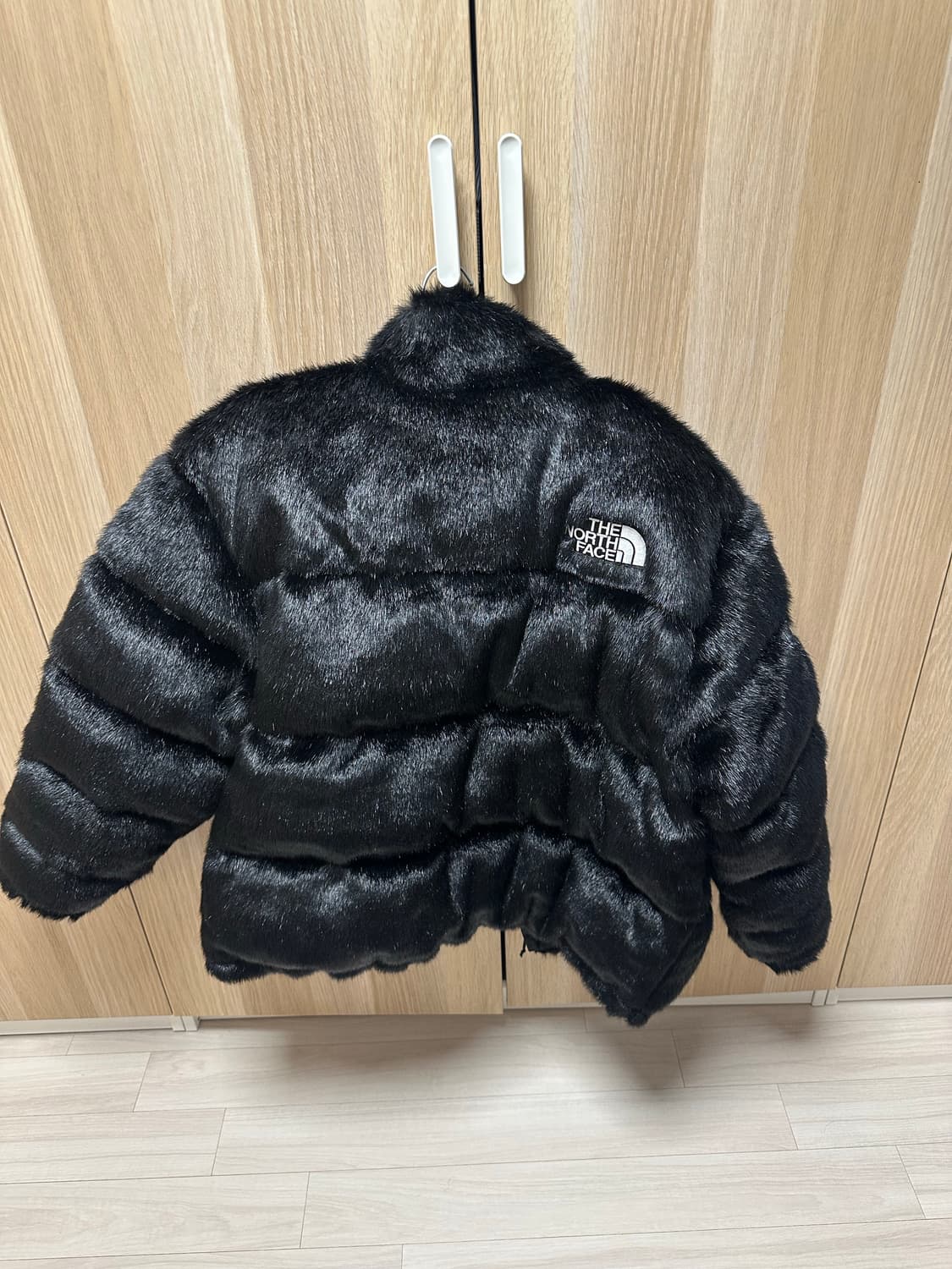 슈프림 x 노스페이스 눕시 퍼 패딩 라지 L 상품이미지3