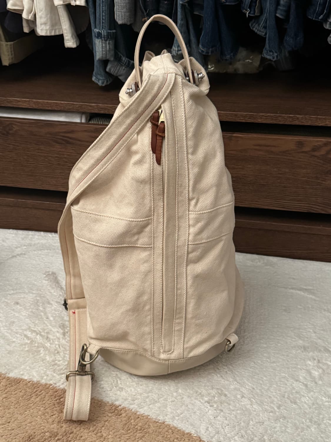 메탈라이즈 시티 세일러 더플백 상품이미지2