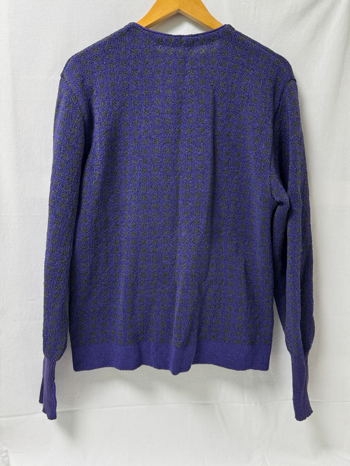 니들스 퍼플 패턴 가디건 M 상품이미지2