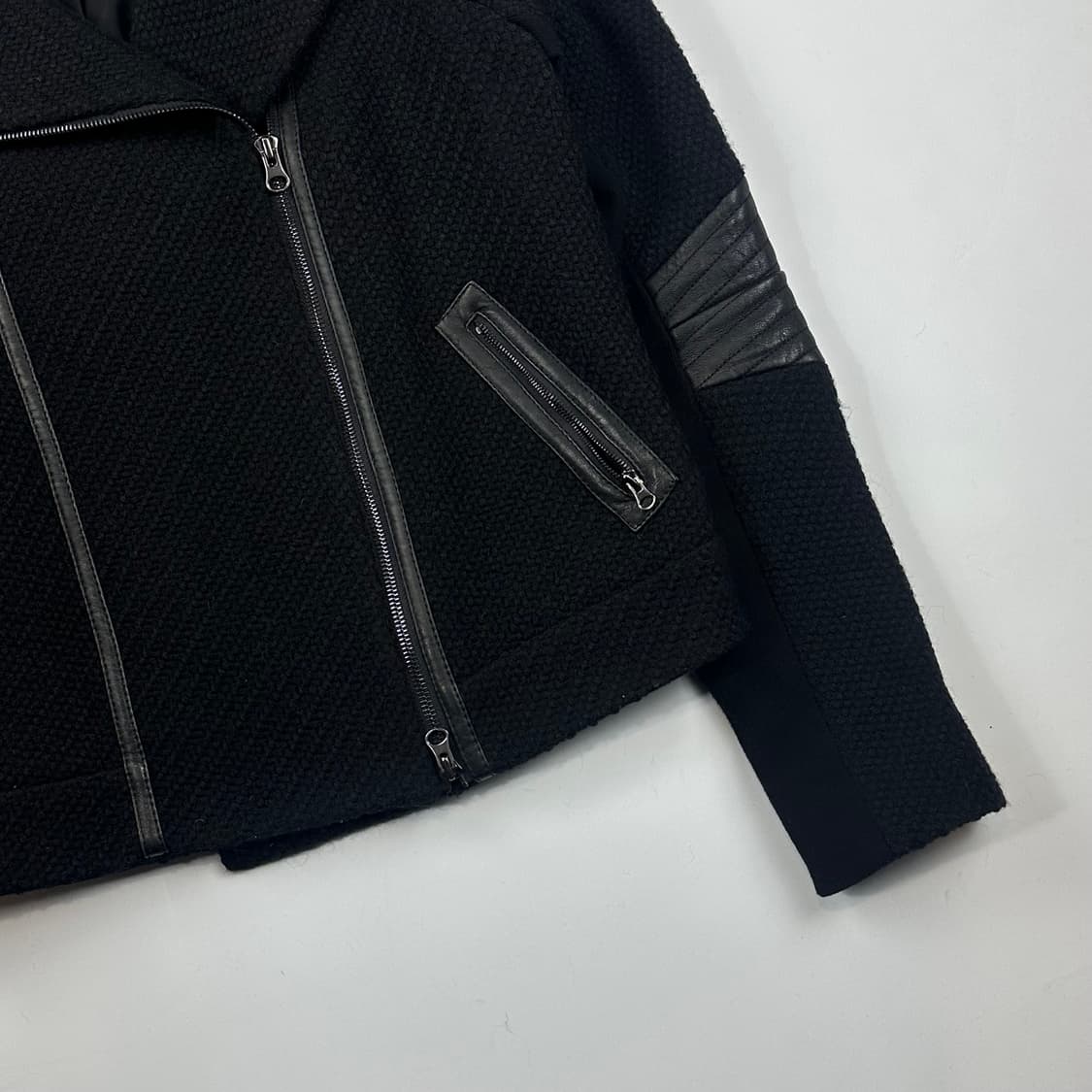 빈스 울 블렌드 모토 자켓 상품이미지5