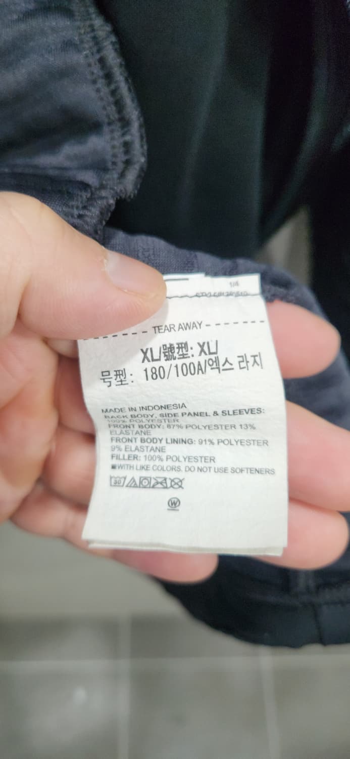 언더아머 골프 스톰 풀집업 점퍼 XL 상품이미지6