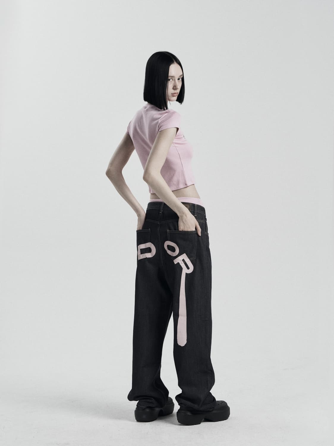 오도어 odor logo drop denim 1size 상품이미지1