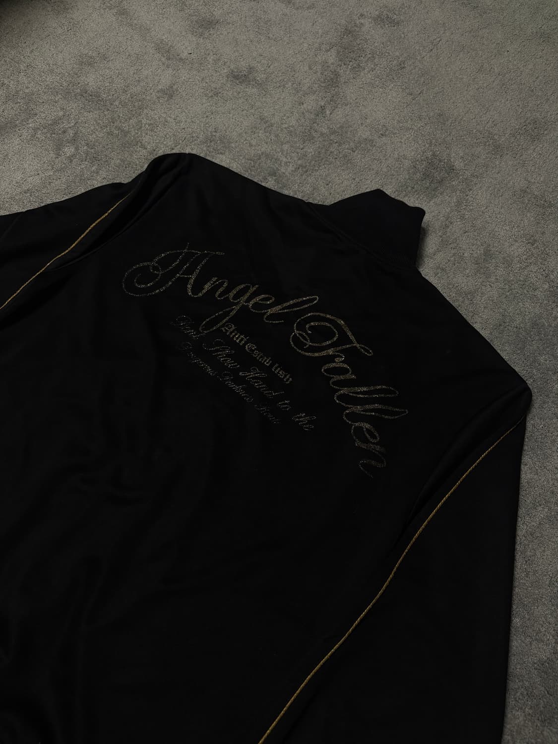 Vintage v-kei Y2K Punk lettering jersey 상품이미지5