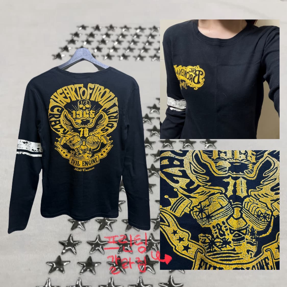 y2k 펑크 롱슬리브 상품이미지2