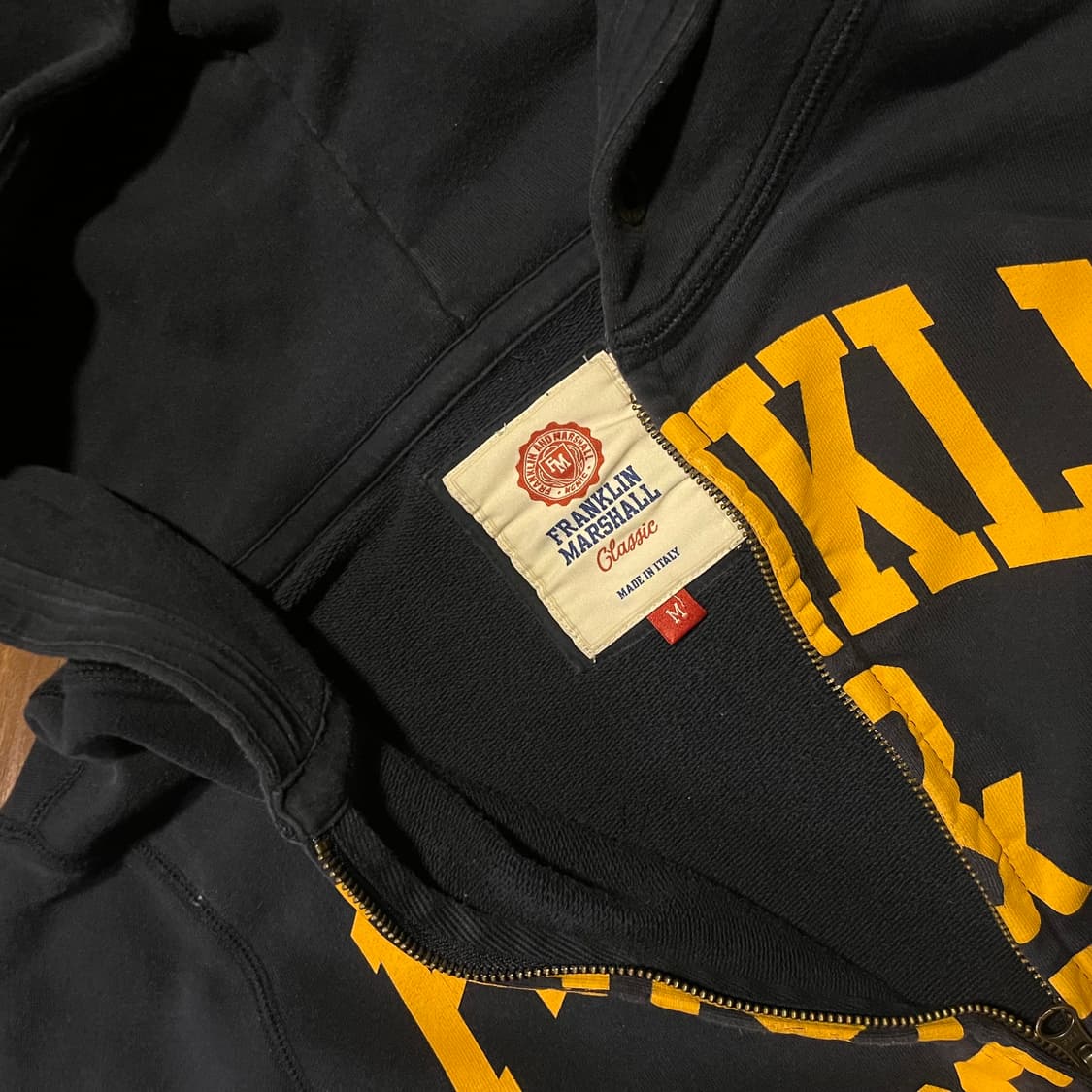 Made in italy 프랭클린 앤 마샬 후드 집업 M 상품이미지5