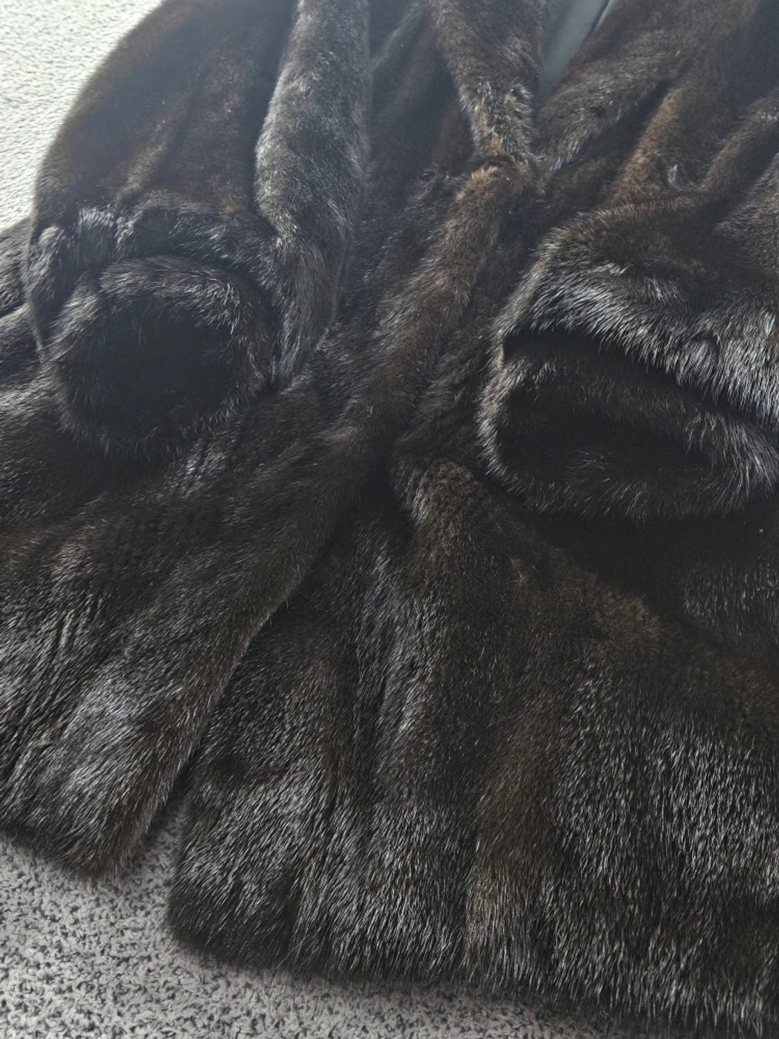 진도 모피 사가 밍크 퍼 숏 코트 자켓 ( 77 ) / 10918 상품이미지5