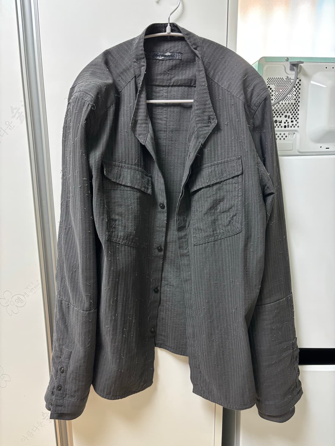 블랙멀 더블 슬리브 셔츠 M 상품이미지1