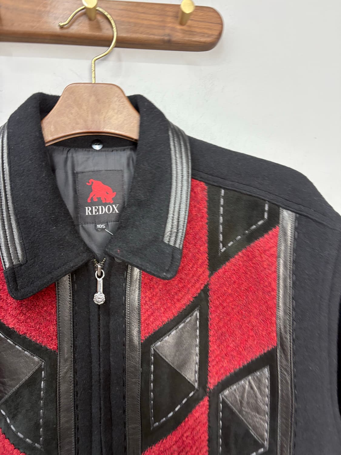 레드옥스 에스닉 니트 봄버 자켓 A2728 상품이미지3