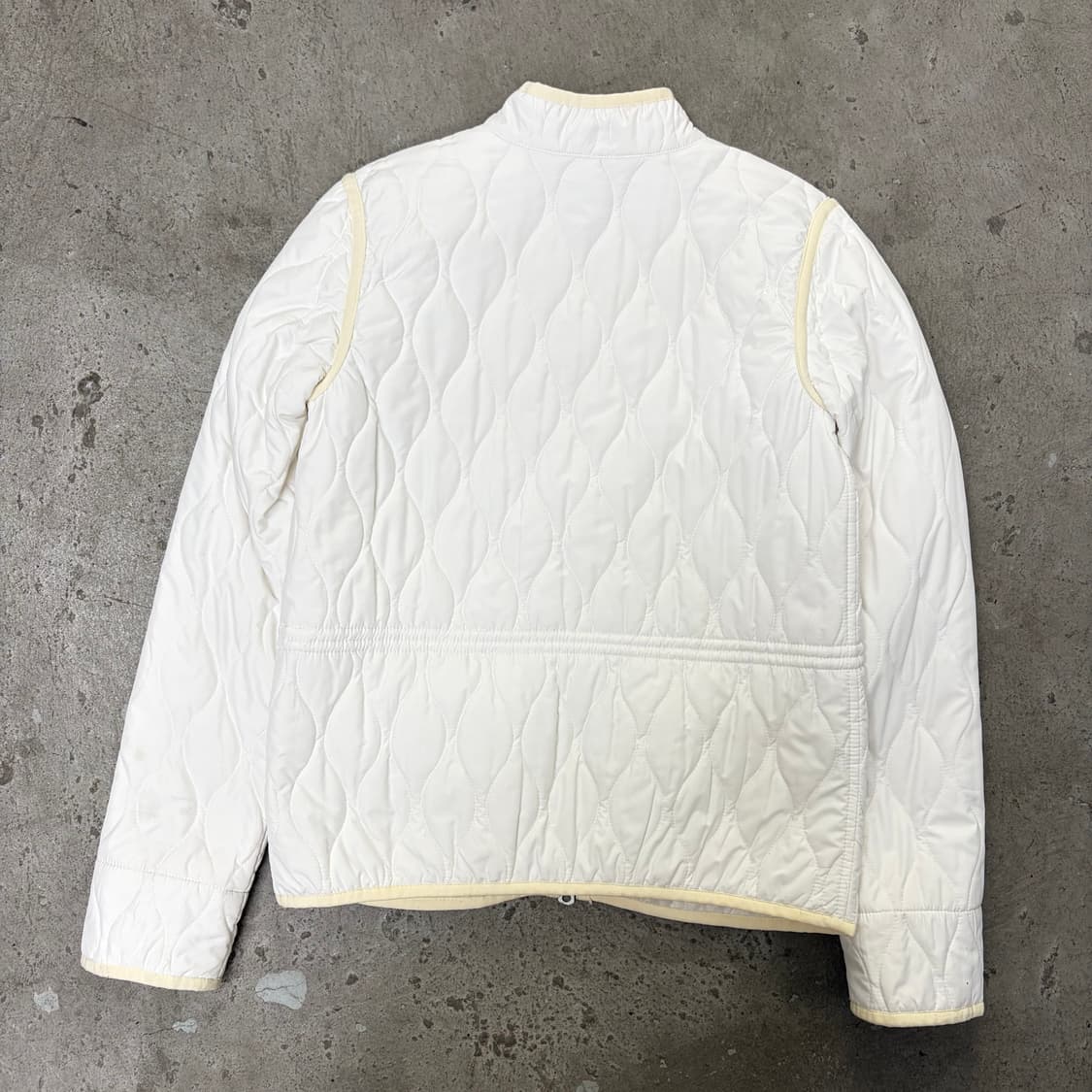 폴로 화이트 퀼팅 누빔 자켓[2127] 상품이미지5