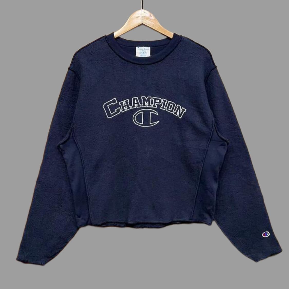 챔피온 블루택 인사이드 아웃 리버스위브 맨투맨 (M)  상품이미지1