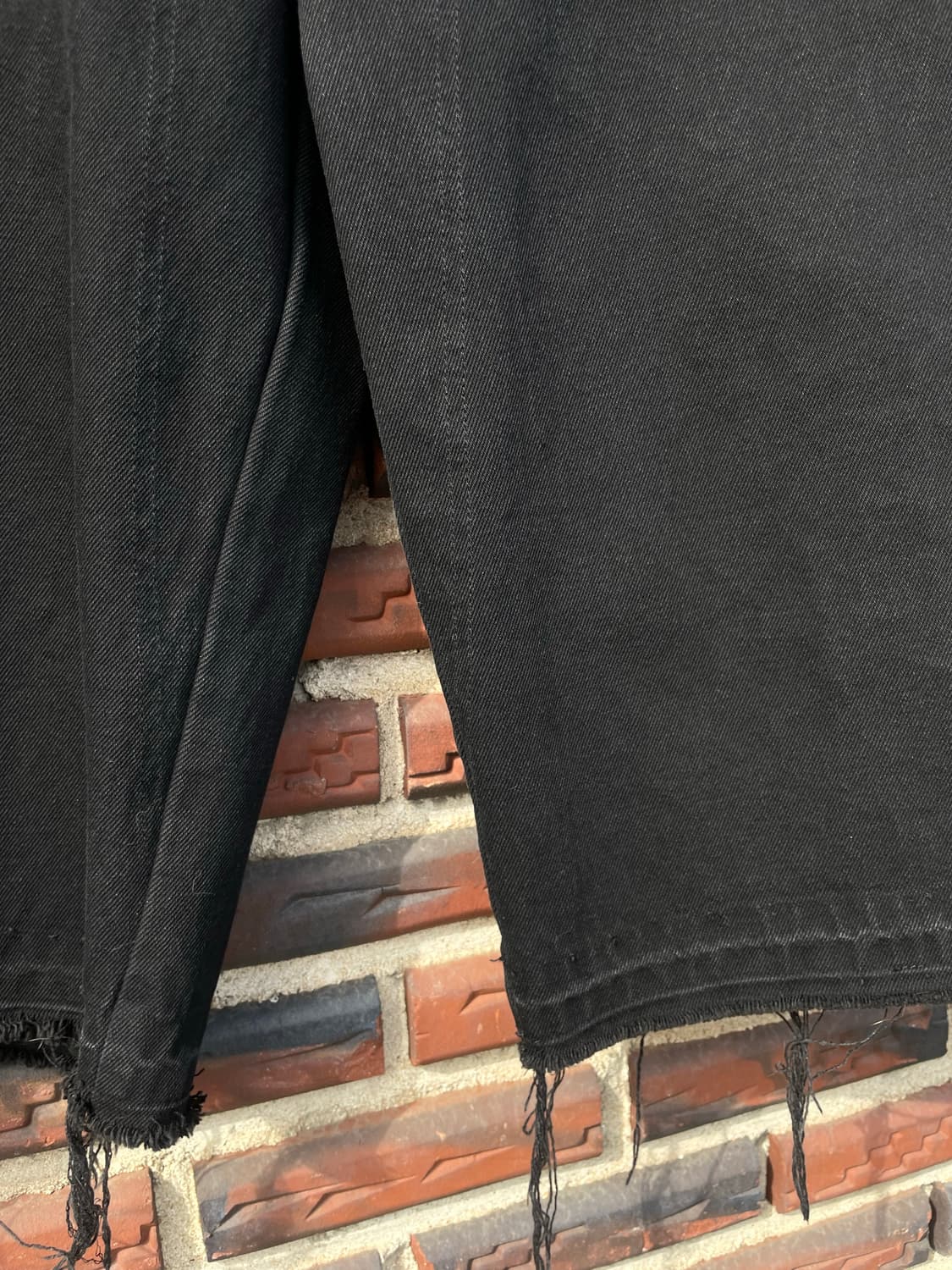 00s 빈티지 블랙 버뮤다 팬츠 상품이미지4