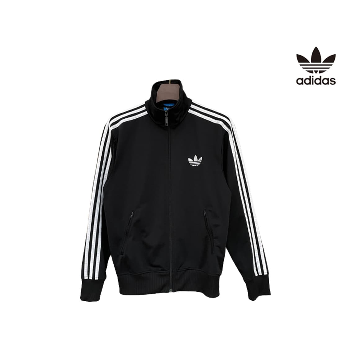 [105] ADIDAS 파이어버드 트랙탑 져지 블랙 상품이미지1
