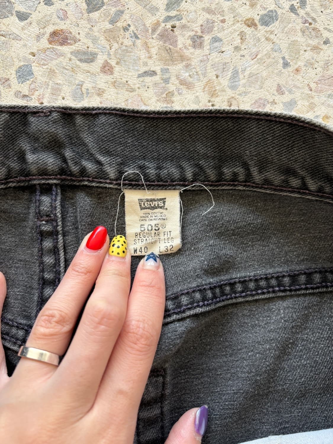 00‘s 리바이스 505 블랙 상품이미지9