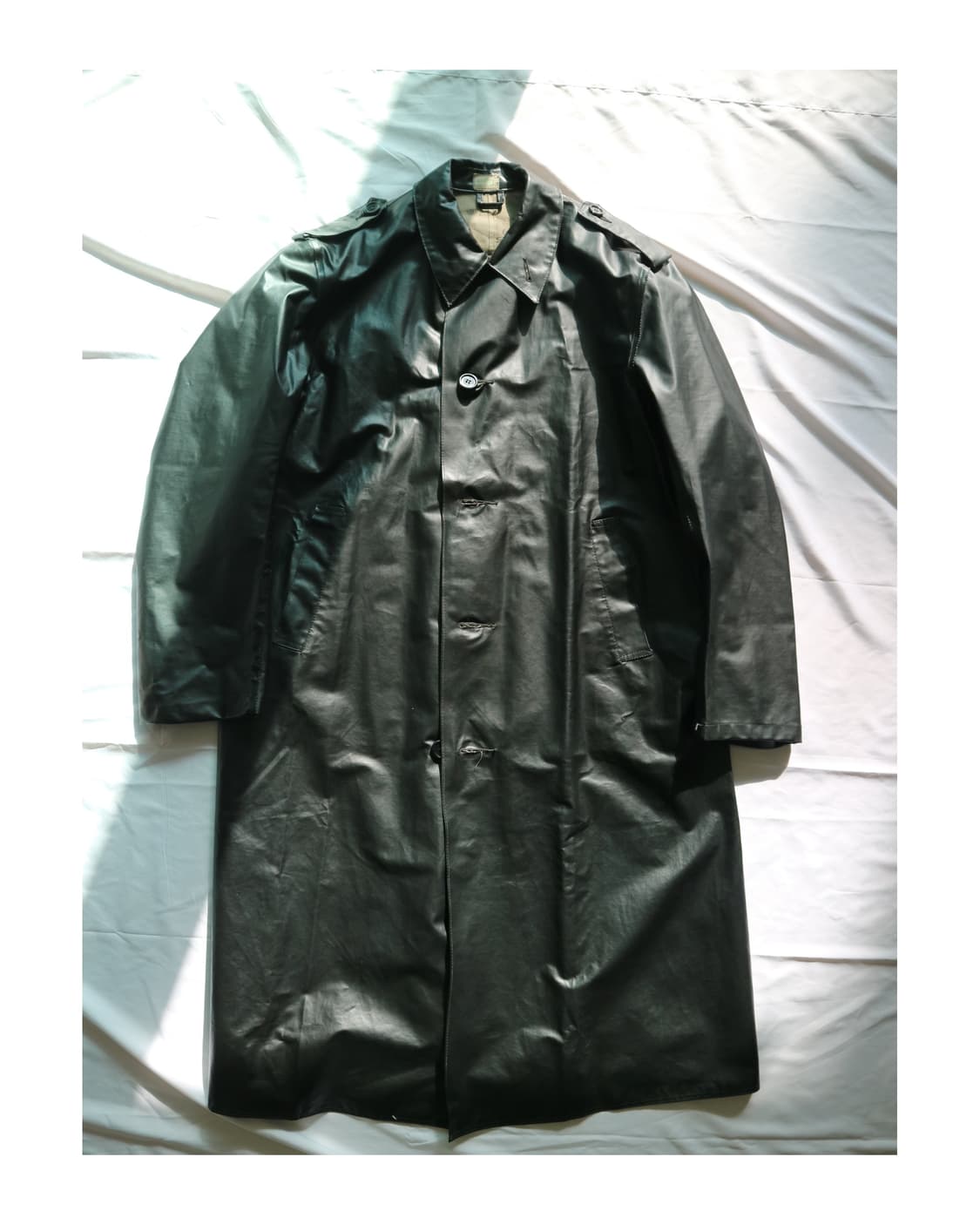 60s Swedish Army Raincoat 상품이미지3