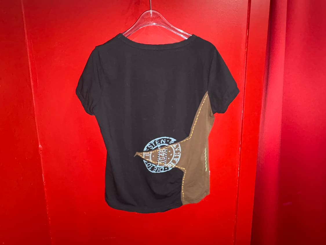 빈티지 패치 반팔 상품이미지4